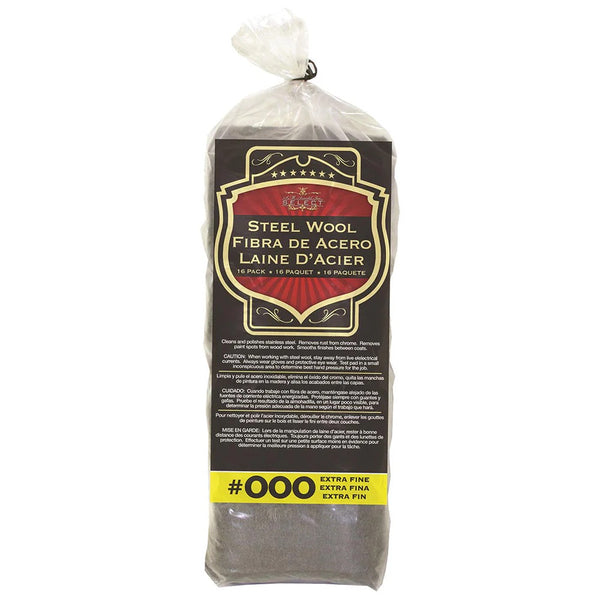 #000 Steel Wool 16PK