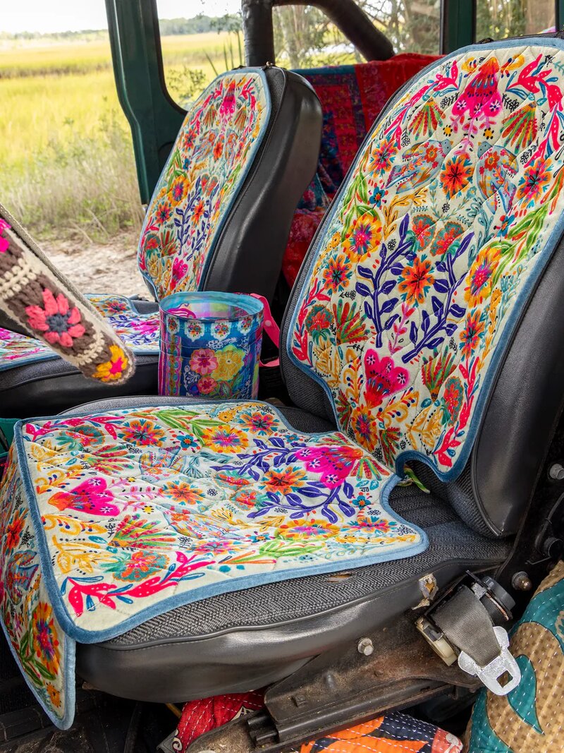 Velvet Car Seat Protector