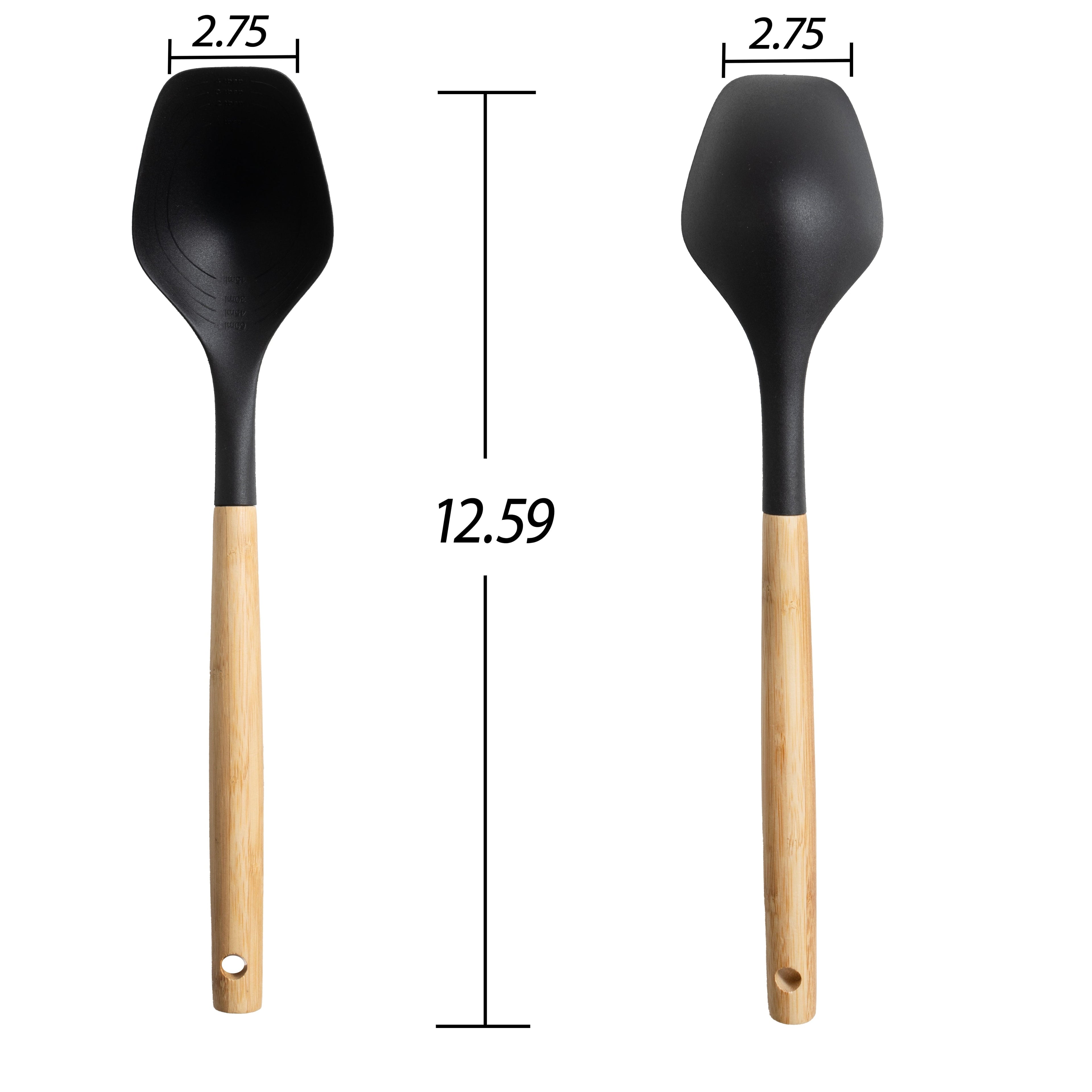 with Bamboo Handle, Ideal for Cooking , 13in L