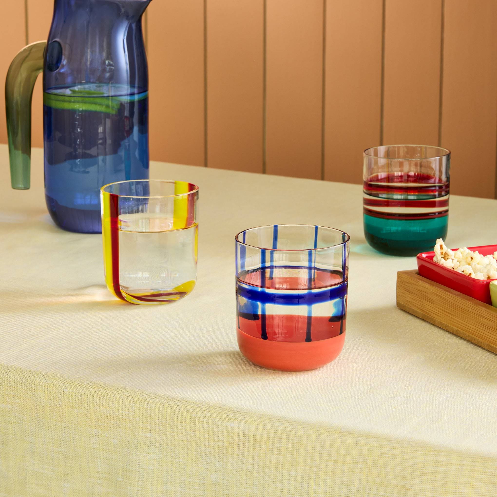 Ichendorf Milano Gesti Tumbler - Yellow/ Bordeaux