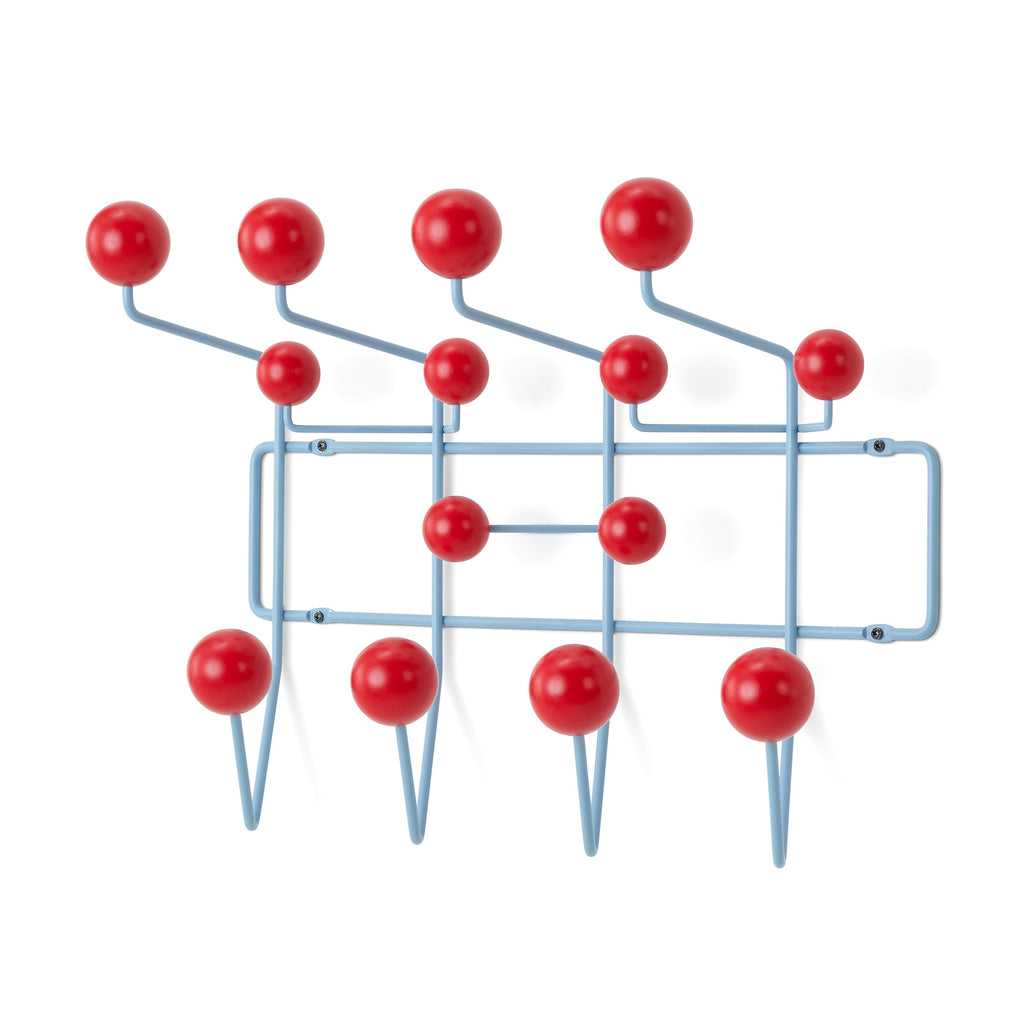 Eames® Hang-It-All Coat Rack from Herman Miller - Red/ Blue