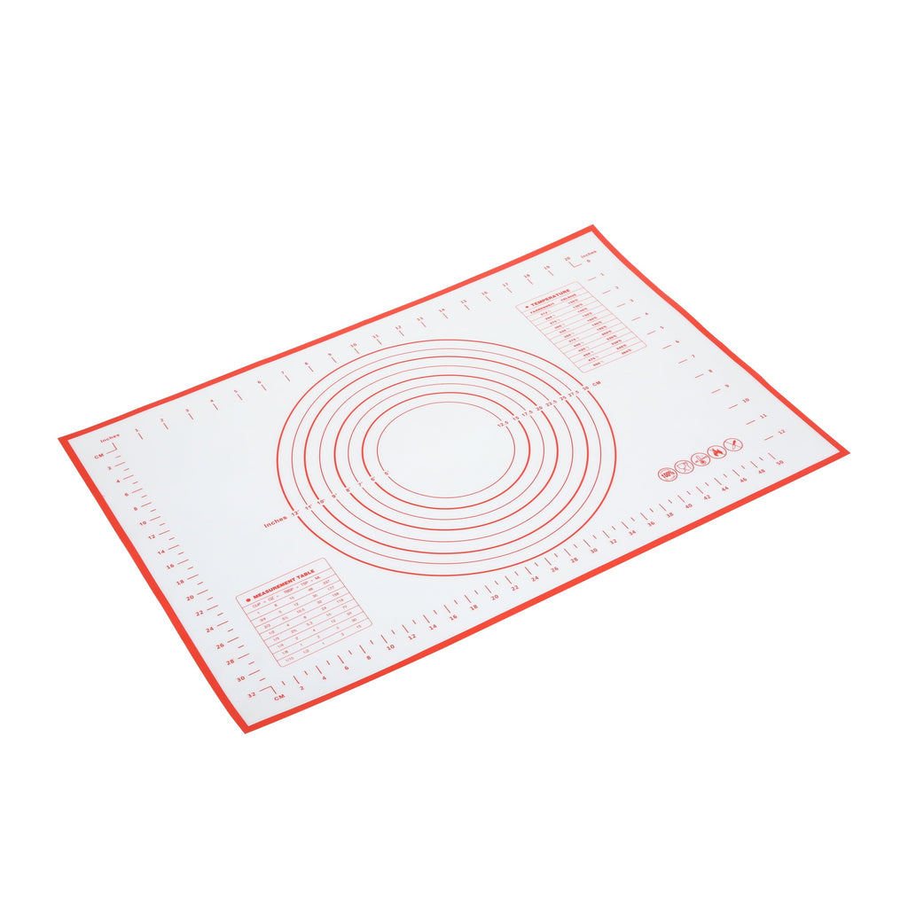 Reusable Silicone 24"x 18" Pastry Mat with Measurements