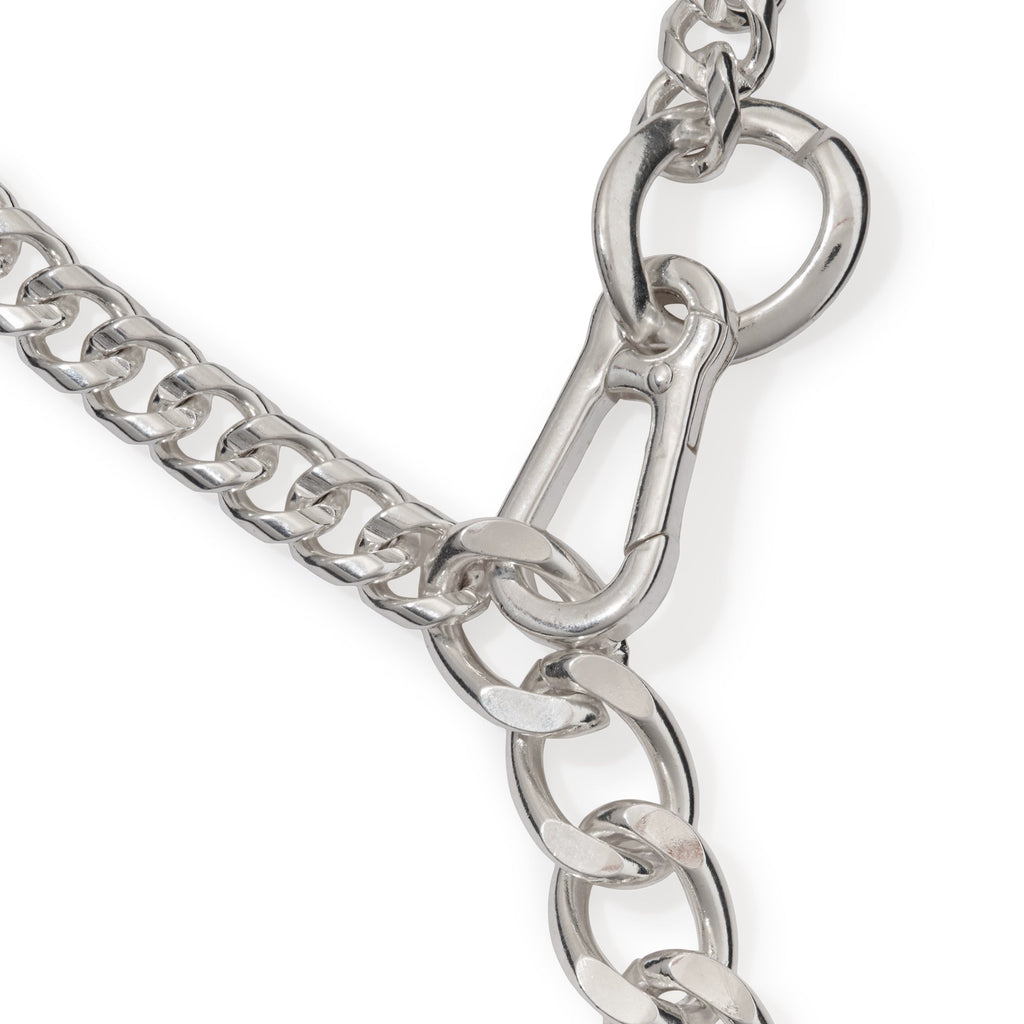 Martine Ali Silver Luc Curb Chain Necklace