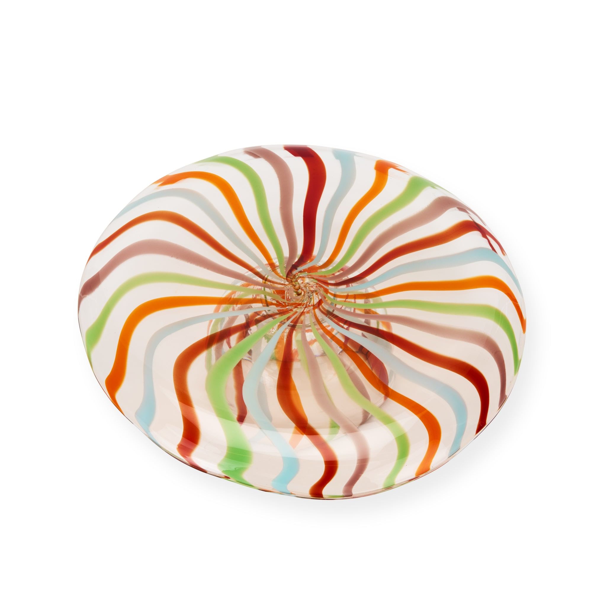Reversible Cake Stand/Chip &amp; Dip Glass Platter