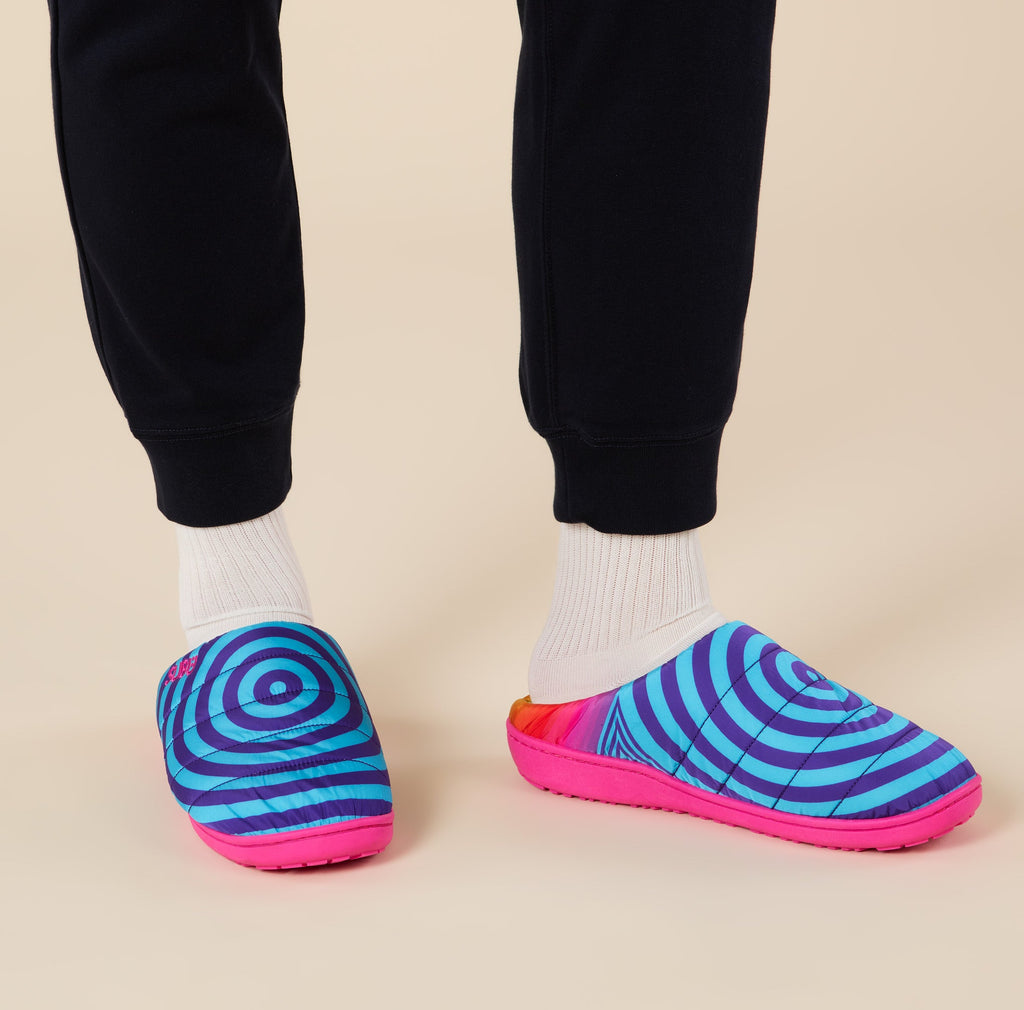 Jeffrey Gibson for MoMA Subu Slippers - Aura Spiral