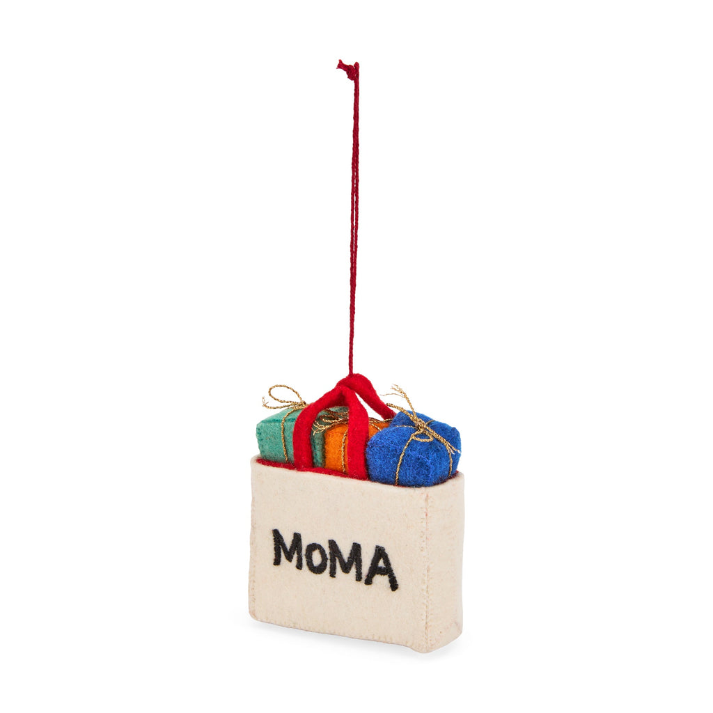 MoMA Shopping Bag Felt Holiday Ornament