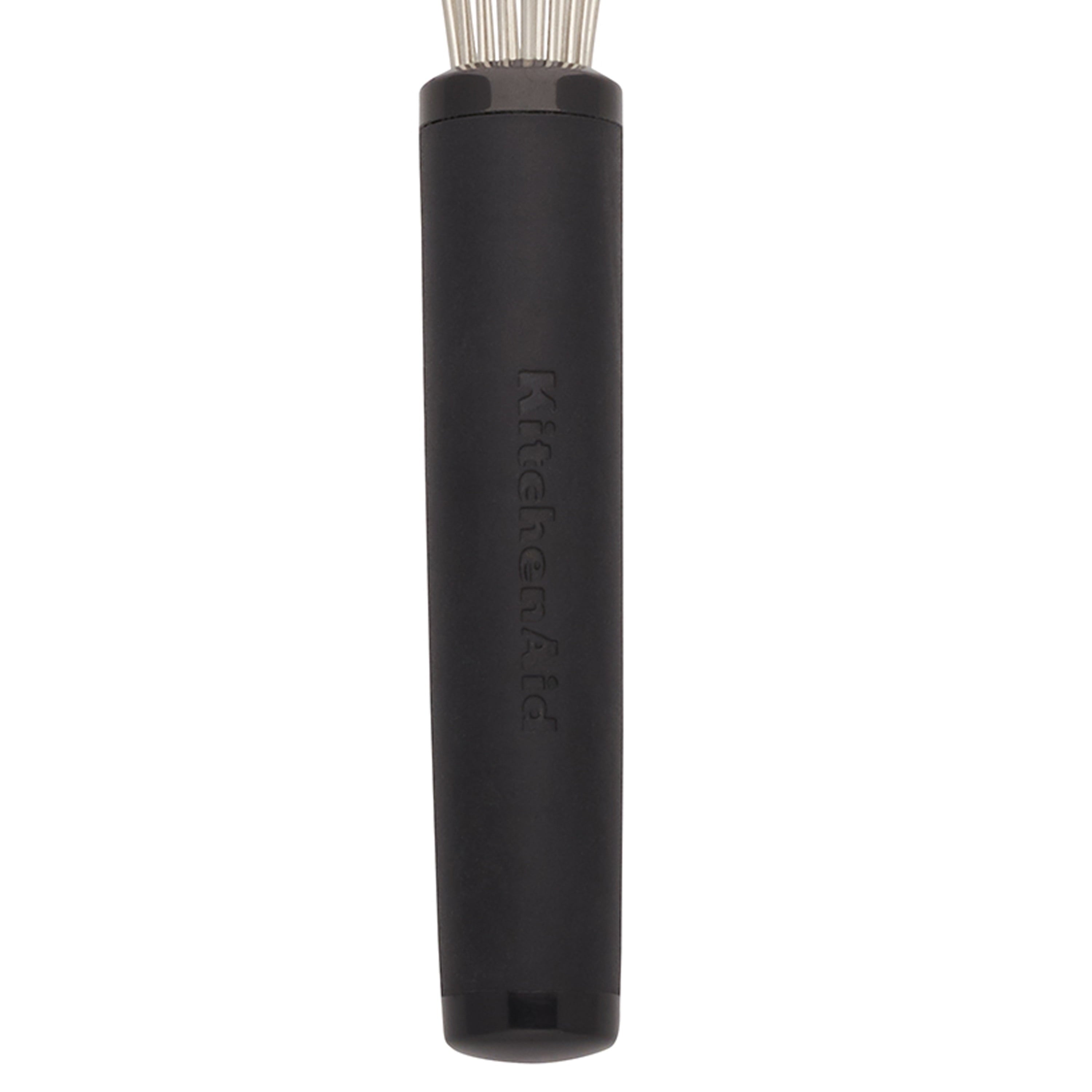 Stainless Steel Balloon Whisk with Black Handle, Dishwasher Safe