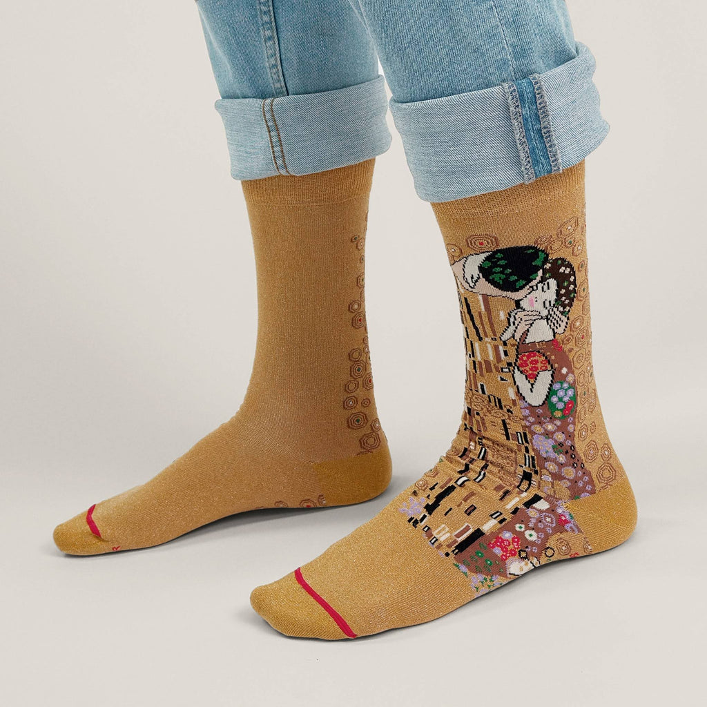 Artist Crew Socks - Gustav Klimt