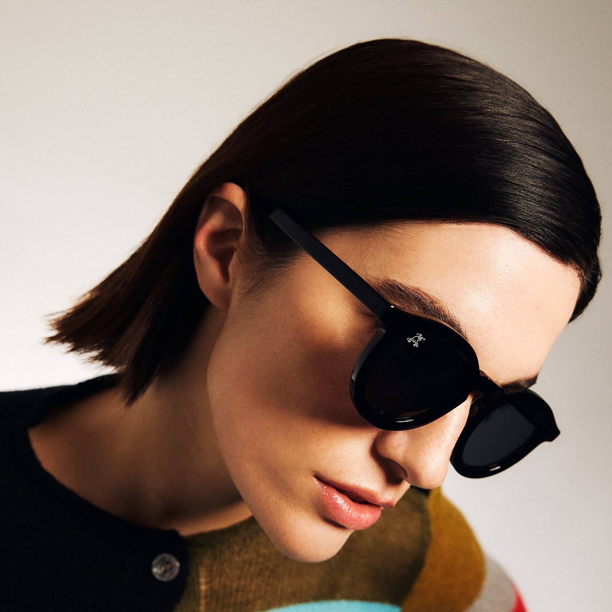 Keith Haring Sunglasses - Black/ Black