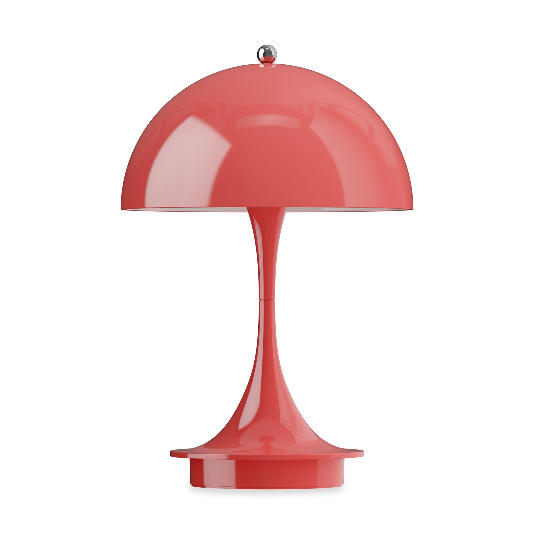Panthella 160 Portable Table Lamp - Coral