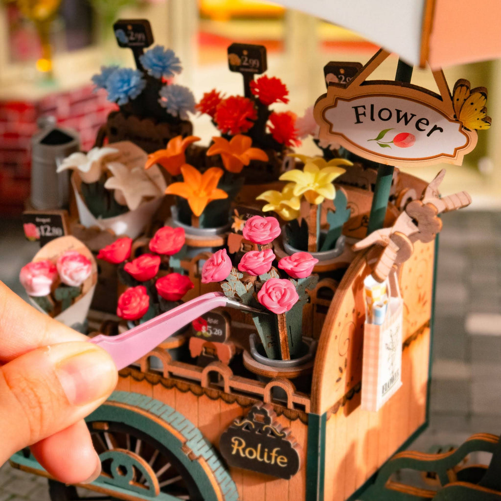 Rolife DIY Blossom Cart 3D Puzzle