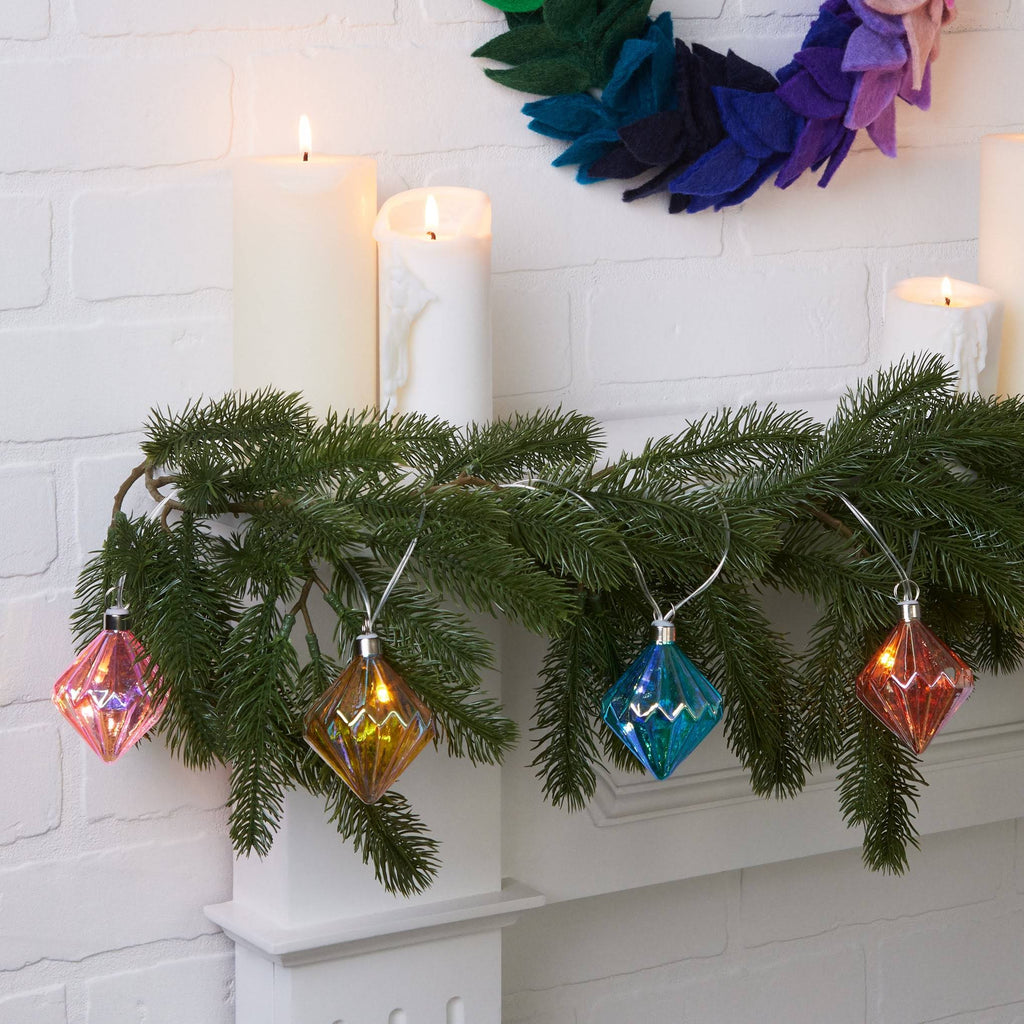 LED Holiday String Lights - Diamond