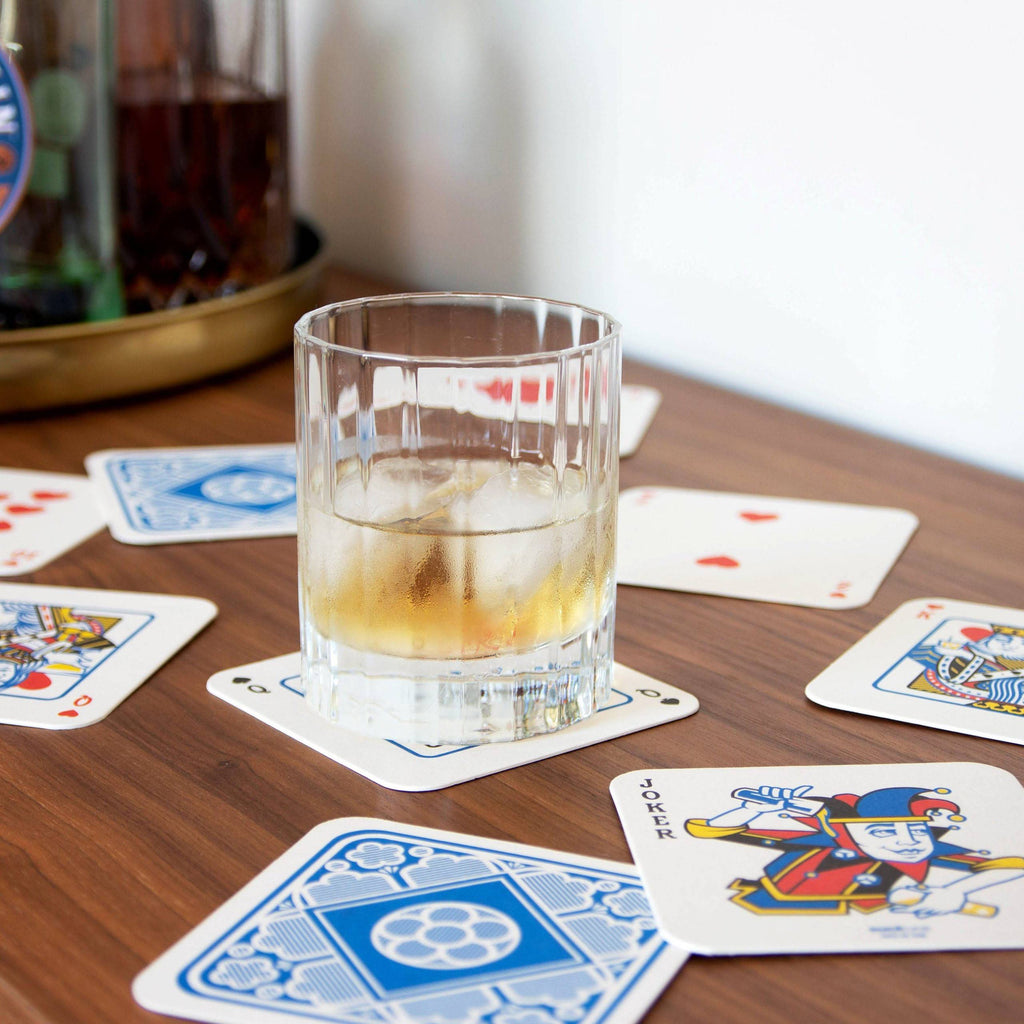 Playing Card Paper Coasters - Set of 54