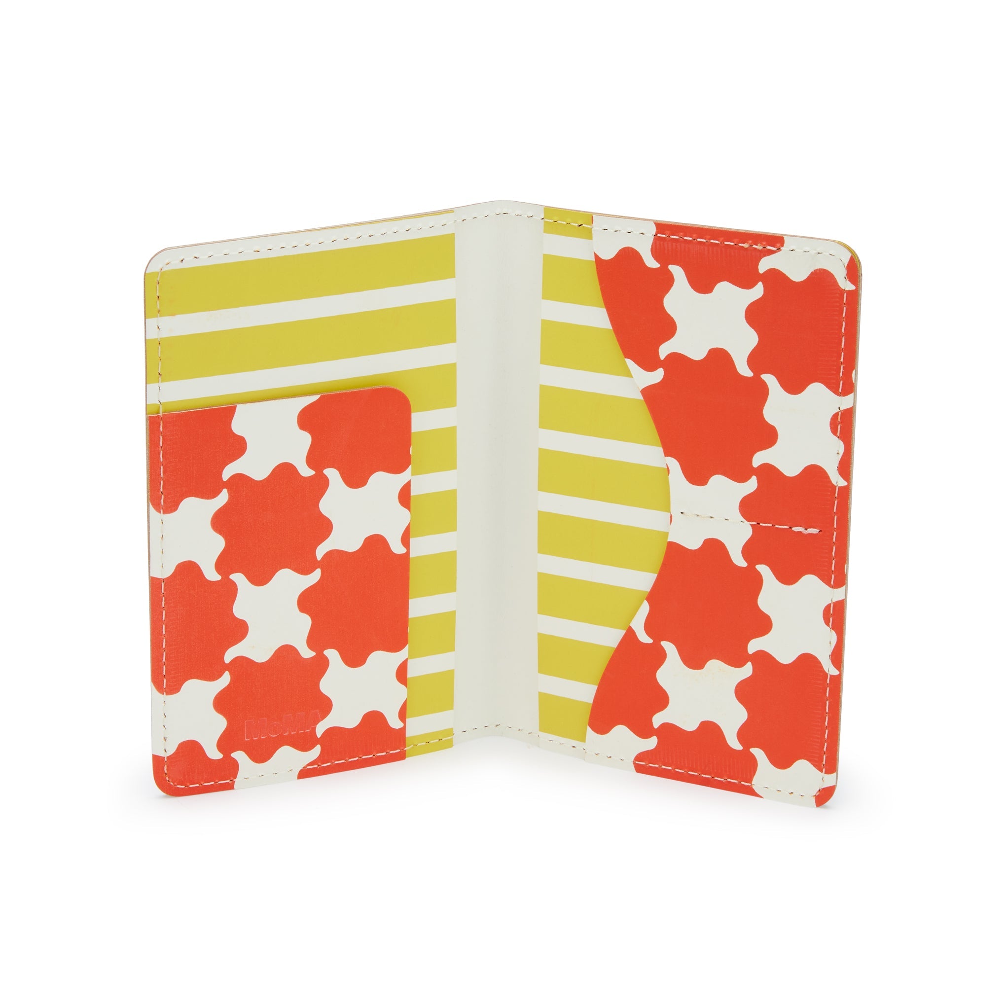 Dusen Dusen Recycled Leather Passport Case - Arc