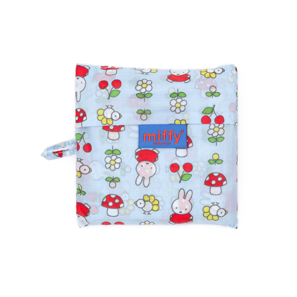 Miffy Baggu Recycled Nylon Standard Tote Bag - Garden Miffy