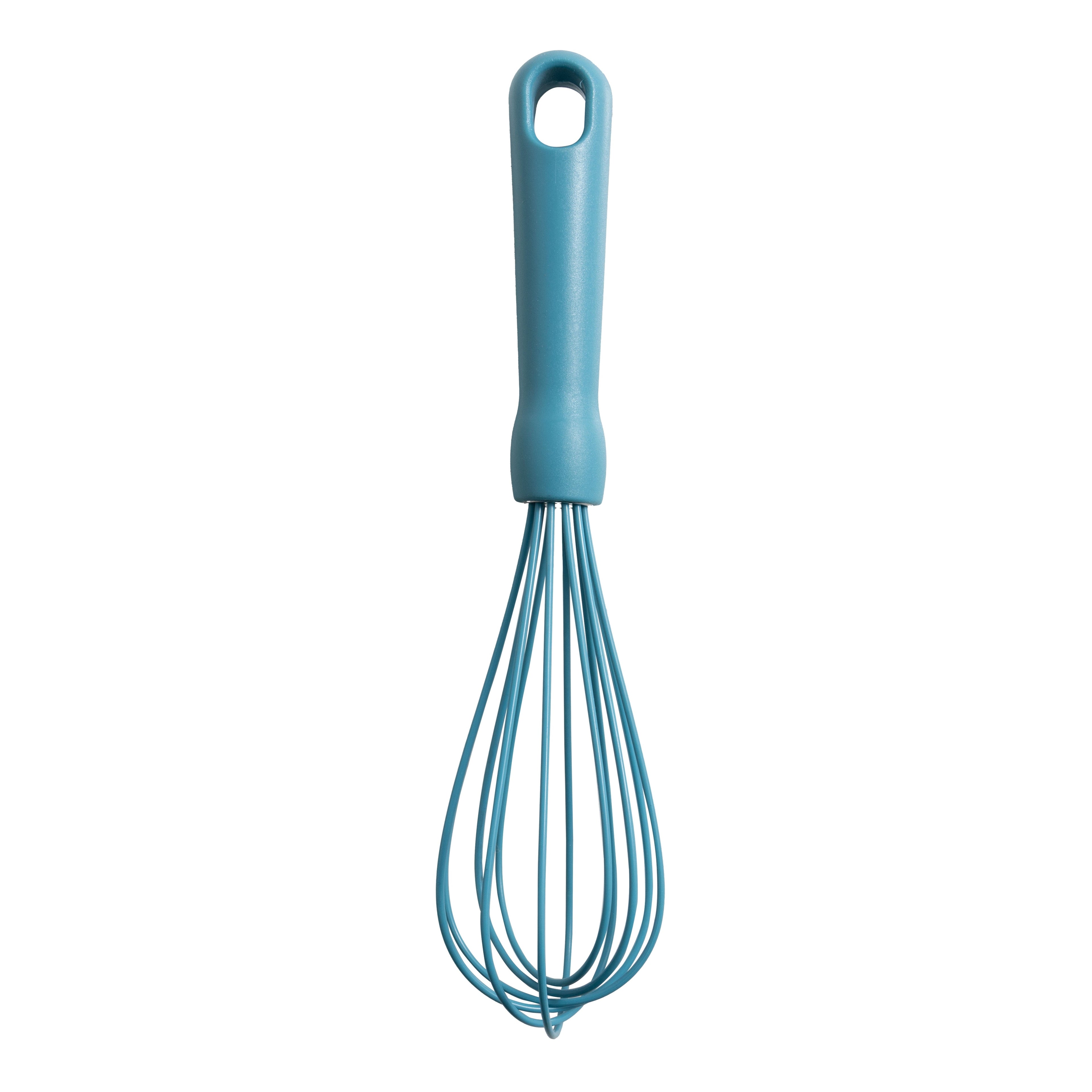 3-Piece Silicone Whisk Set, 10.5"/10.4"/9.6" L, Blue Color