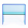 Two-Way Side Table - Blue/ Aqua
