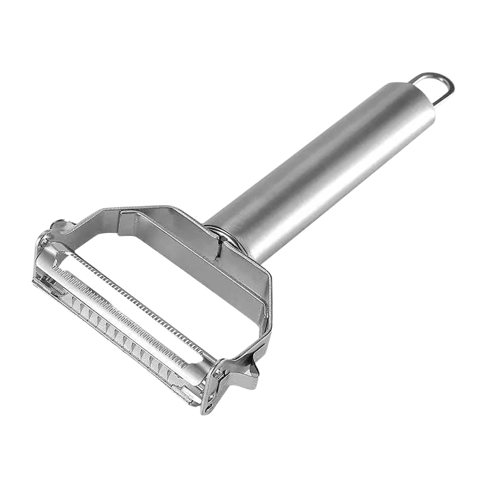 Stainless Steel Dual Blade Vegetable Peeler - Commercial Grade Julienne Cutter, Slicer, Shredder, Scraper - Fruit, Po...