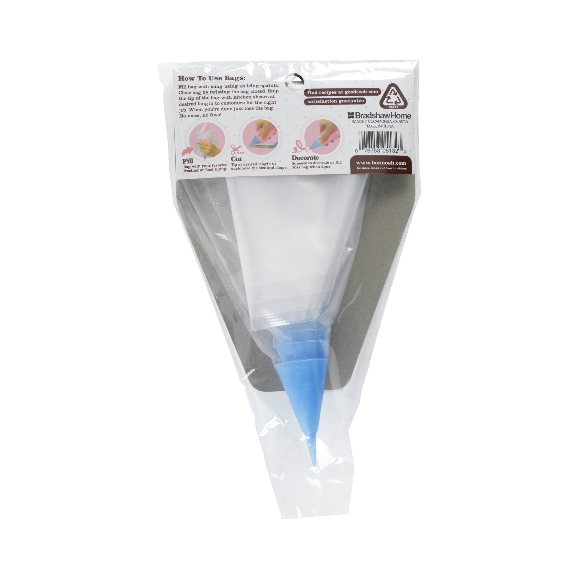 Bags with Cut-to-Size Oodle Round Tips, 4-Count