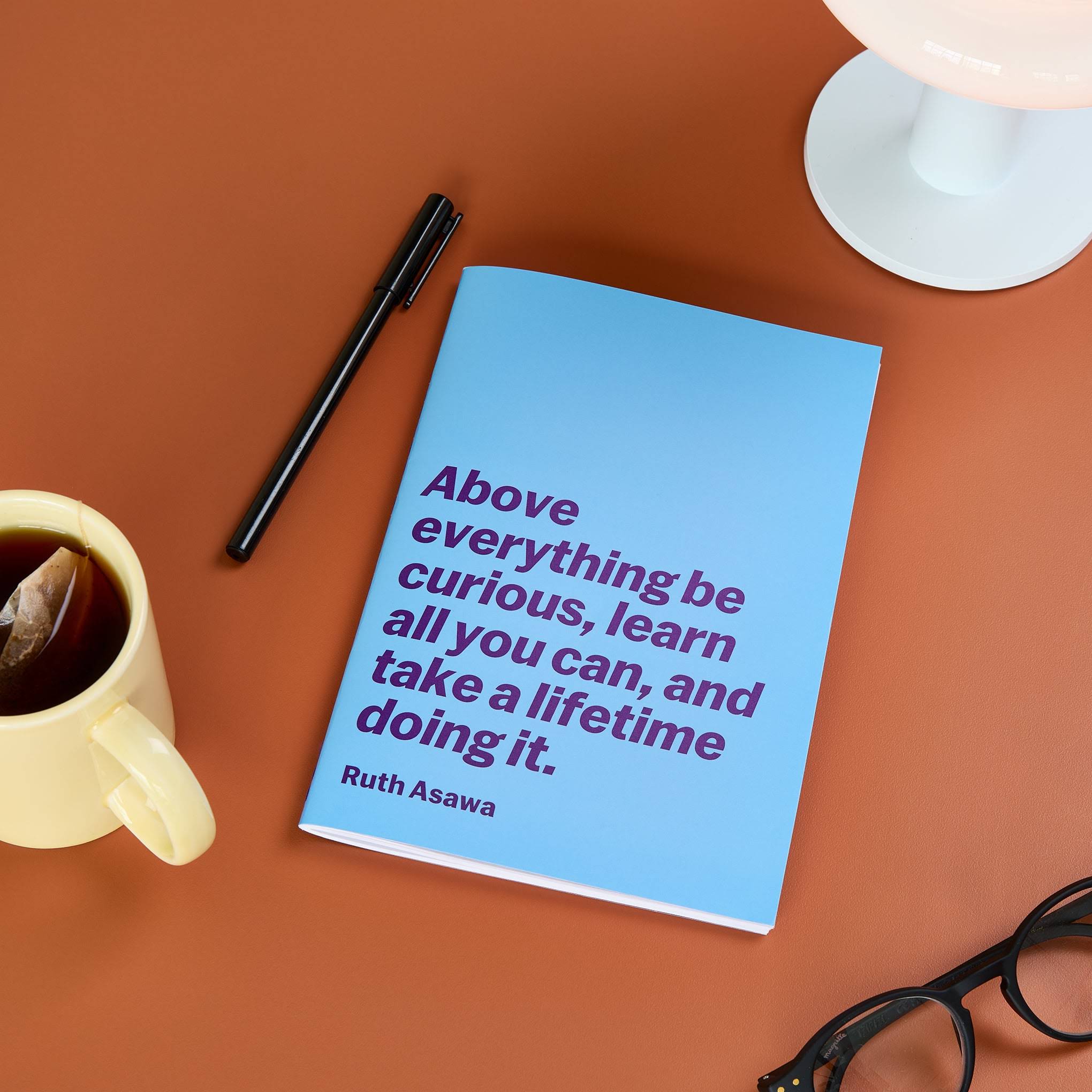 Ruth Asawa Quote Notebook