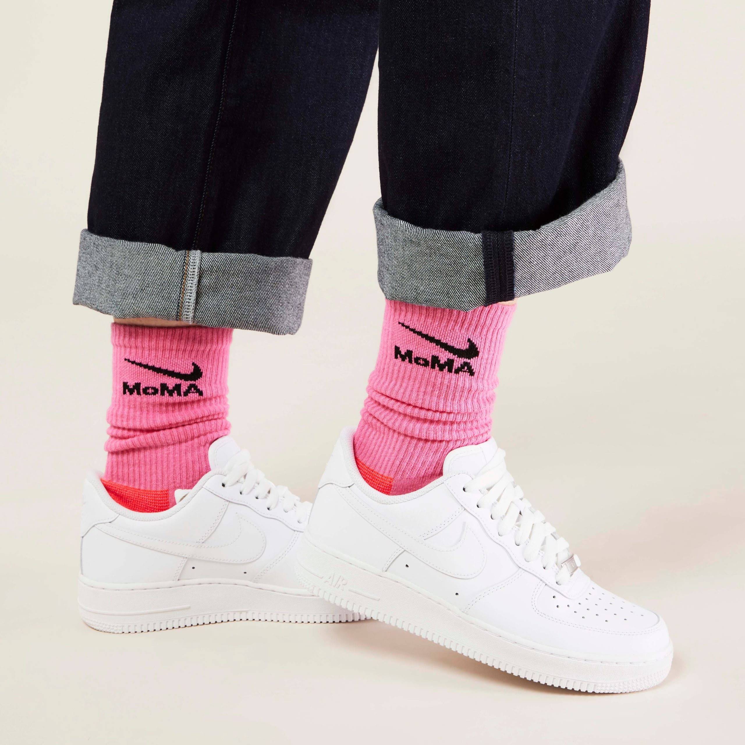 MoMA Nike Everyday Socks - Pinksicle