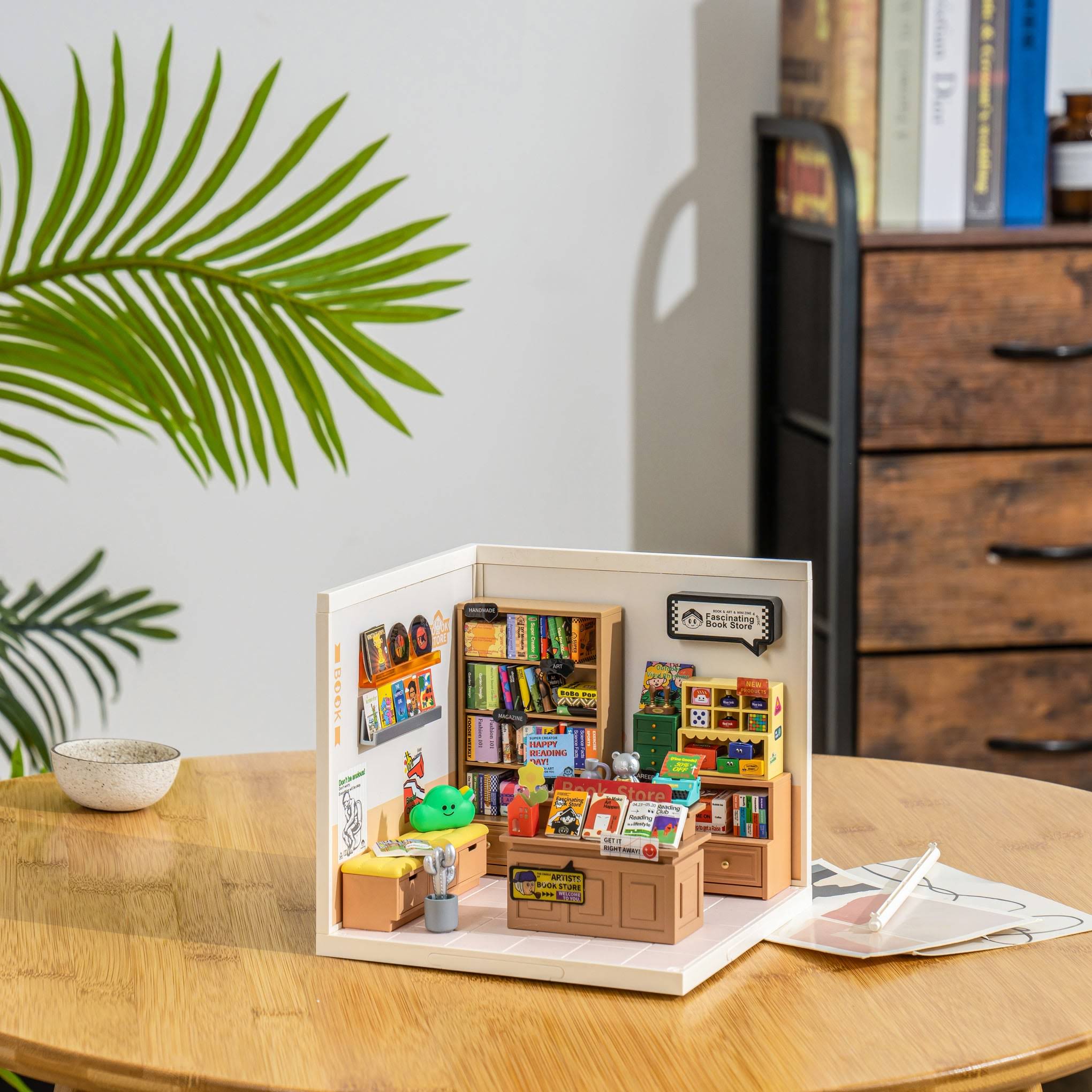 Rolife Super Stores DIY Kits - Bookstore