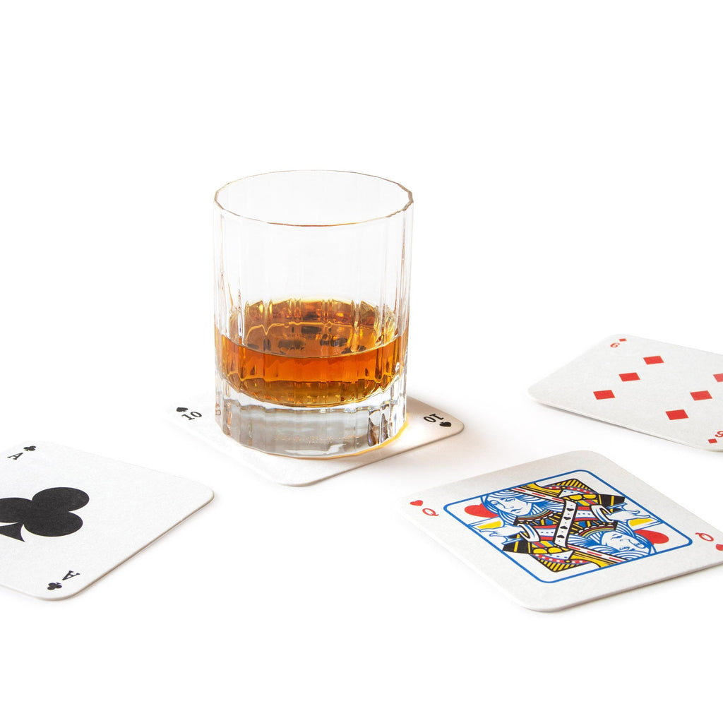 Playing Card Paper Coasters - Set of 54