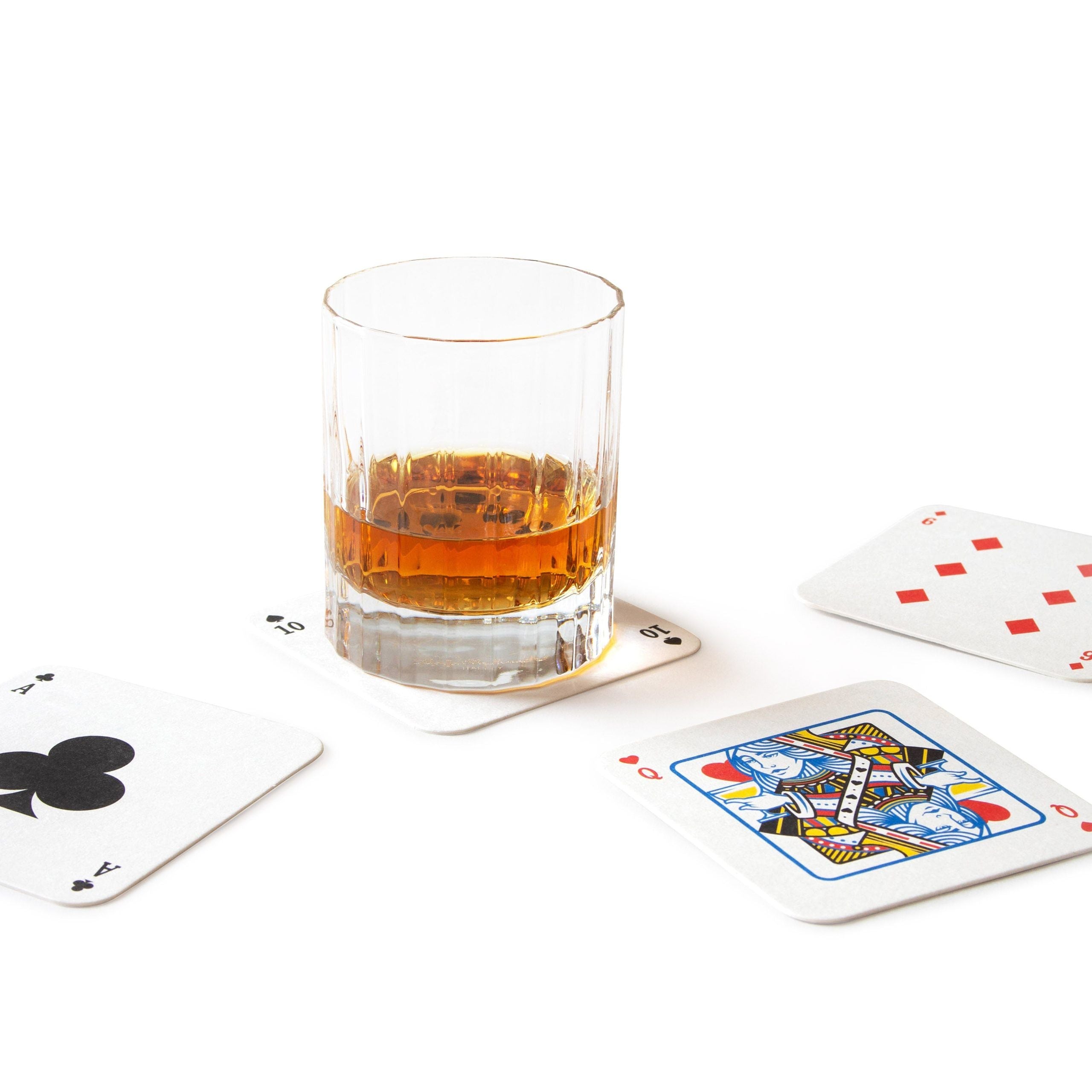 Playing Card Paper Coasters - Set of 54
