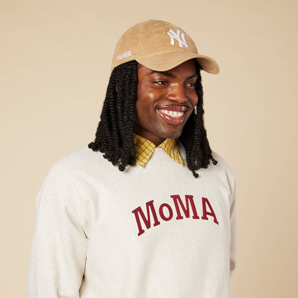 MoMA NY Yankees 9TWENTY Corduroy Adjustable Baseball Cap - Camel