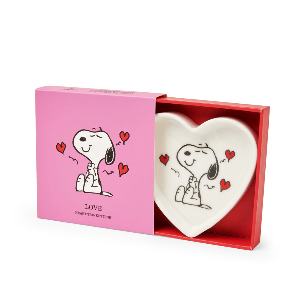 Peanuts Stoneware Dish - Love