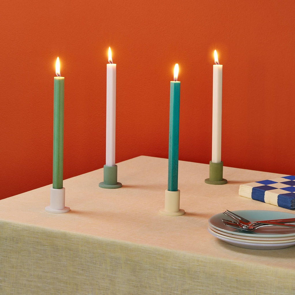 HAY Shape Candles - Set of 4 - Pastel