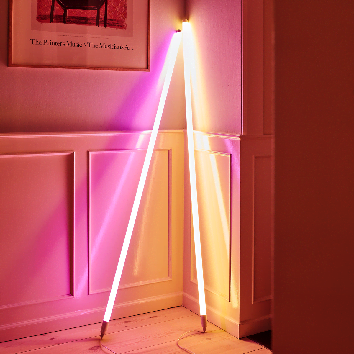 HAY Neon LED Tube Light - Pink
