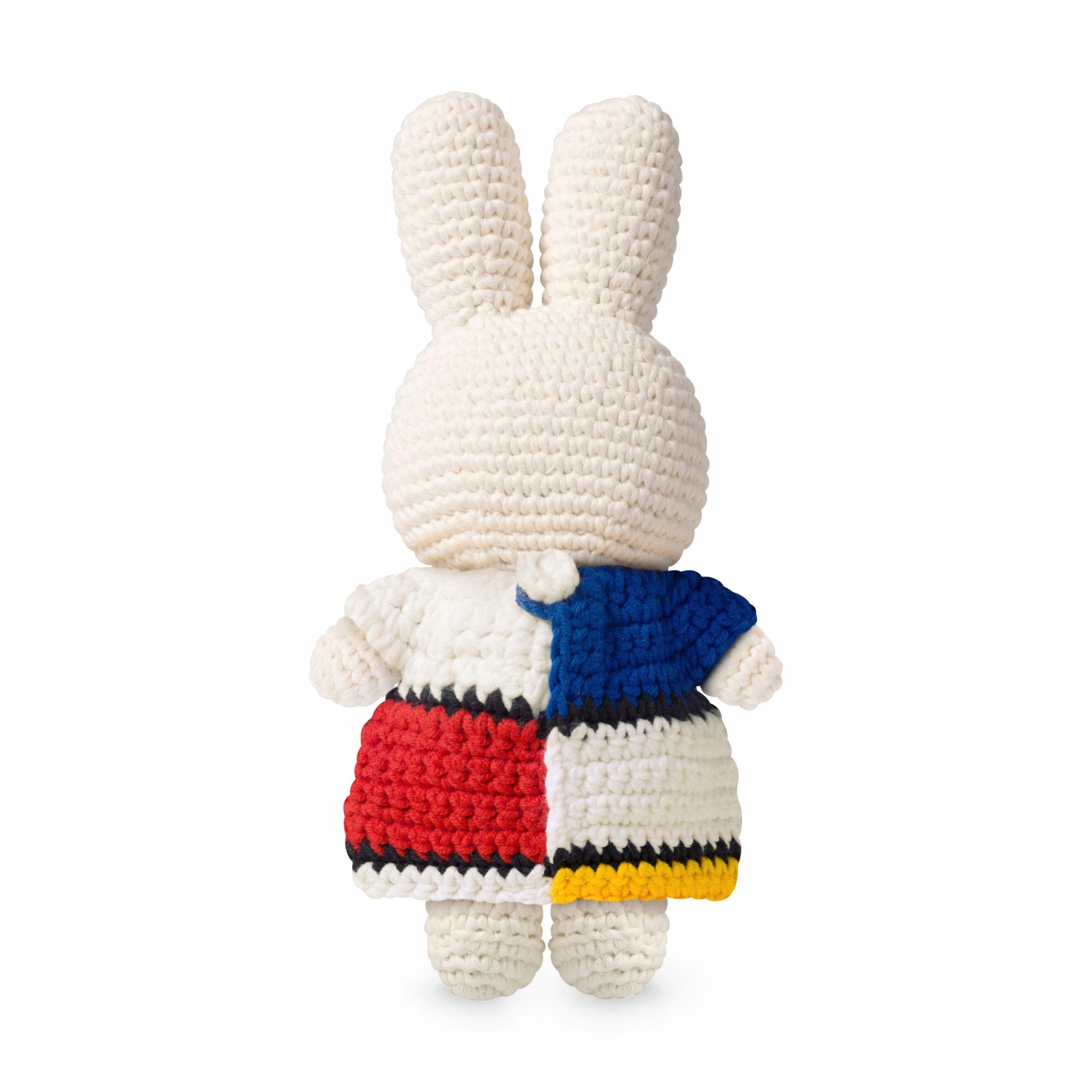 Miffy and Friends Crochet Mondrian Plush Toy - Miffy