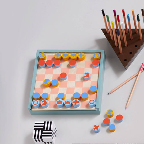 2-in-1 Chess &amp; Checkers Set