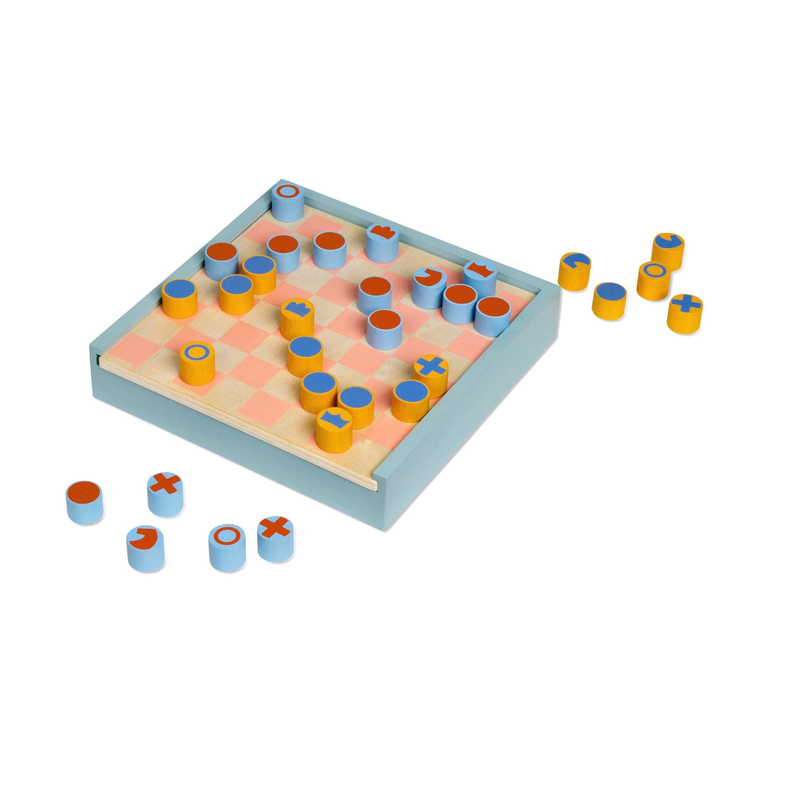 2-in-1 Chess &amp; Checkers Set