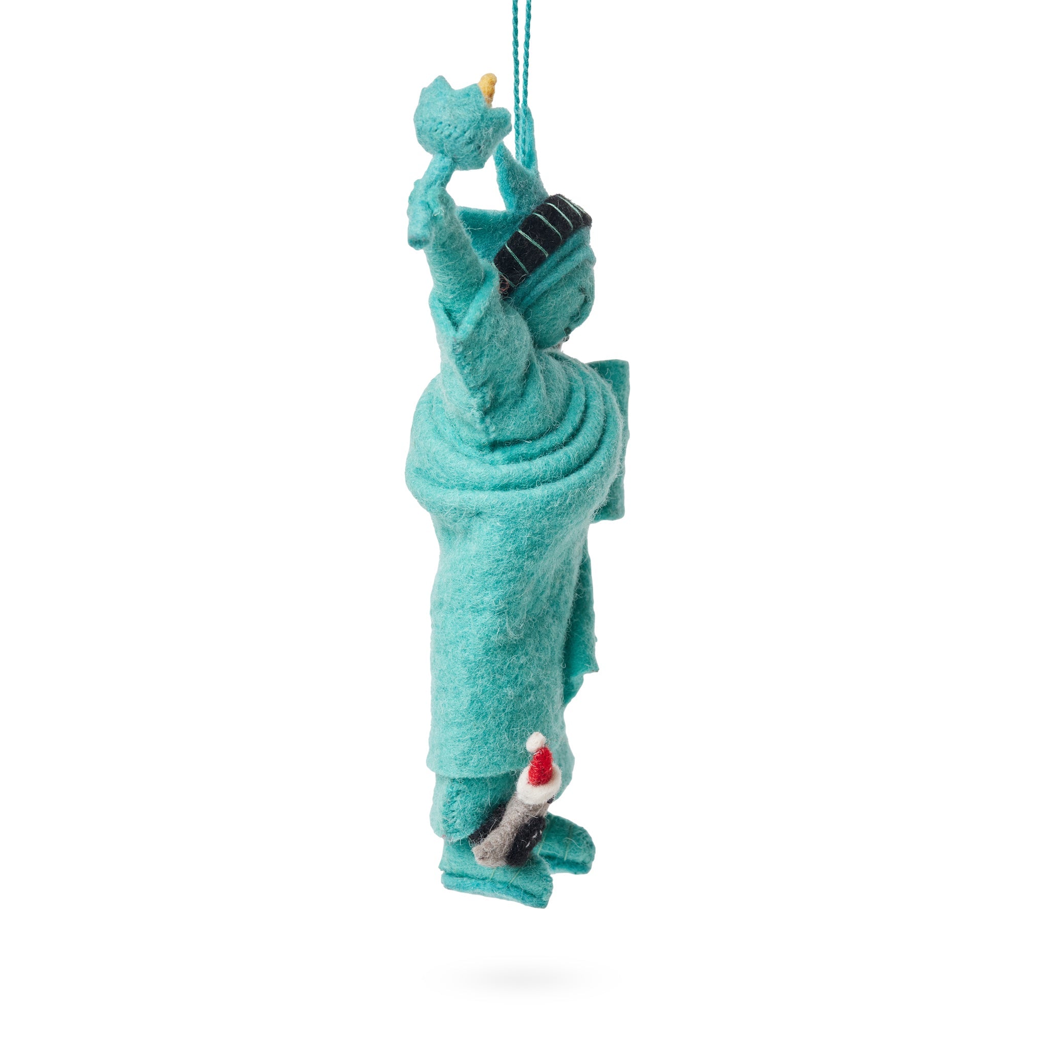 NYC Felt Ornament - Statue of Liberty Pigeon