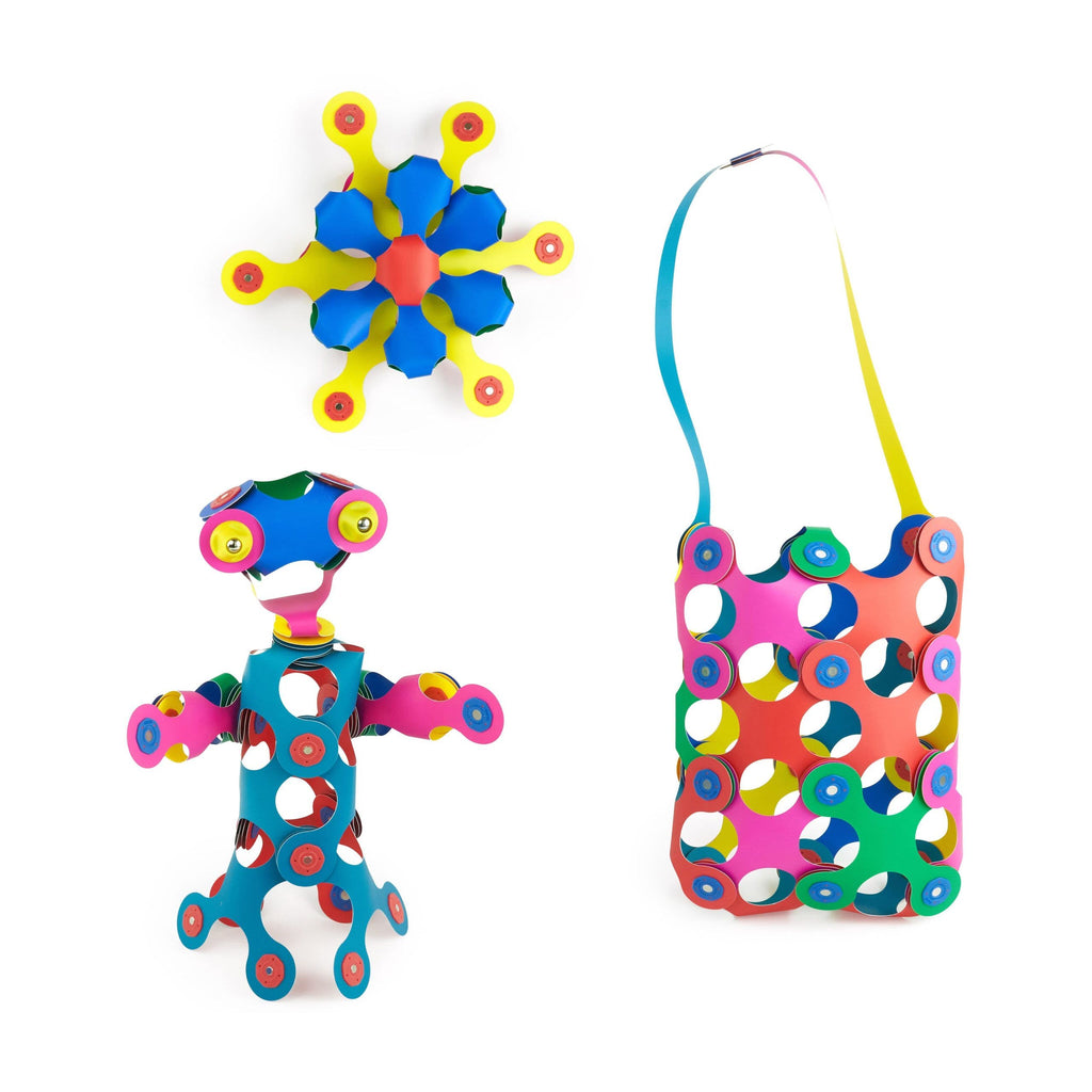 Clixo Rainbow Magnetic Construction Set