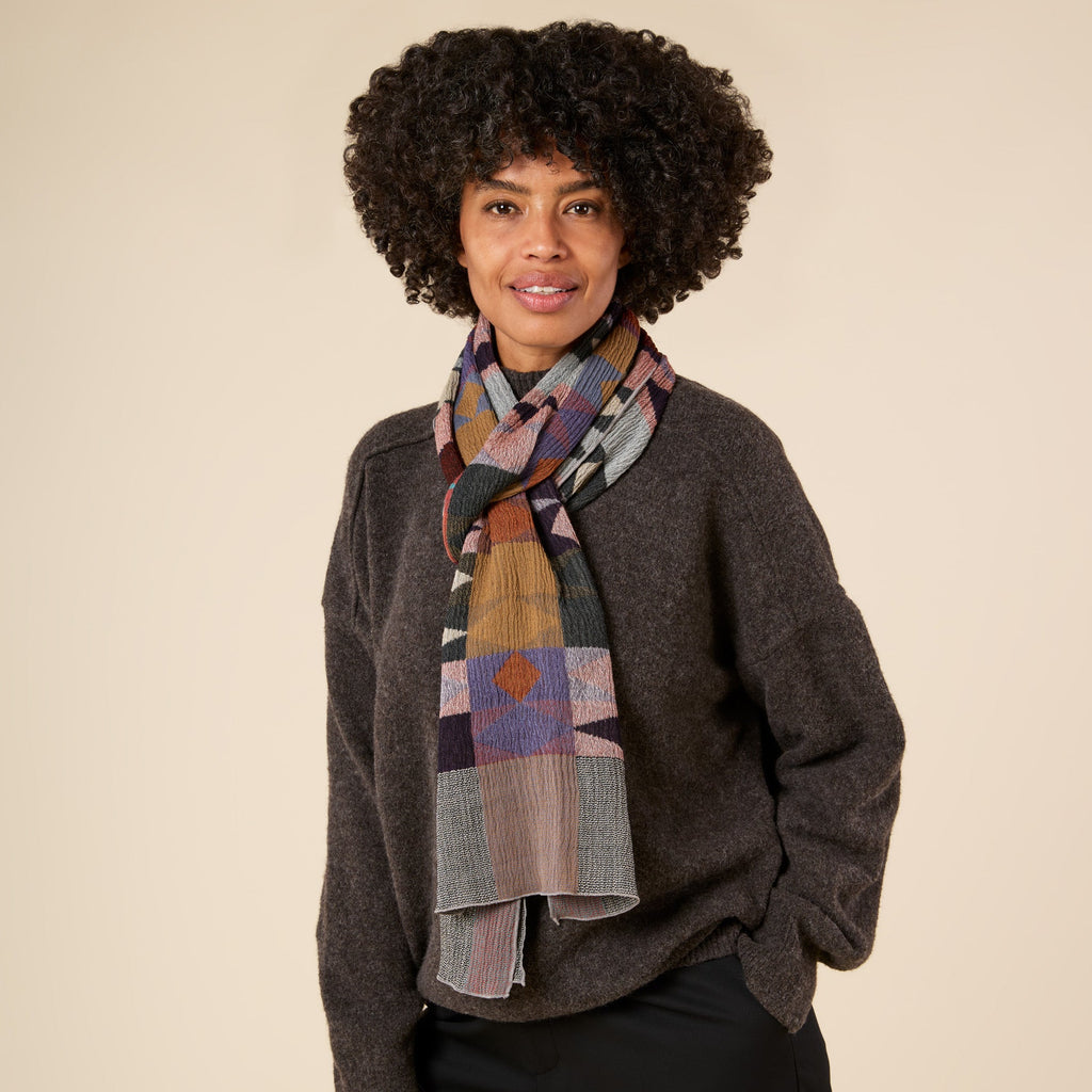 Nuno Cut Glass Wool Scarf