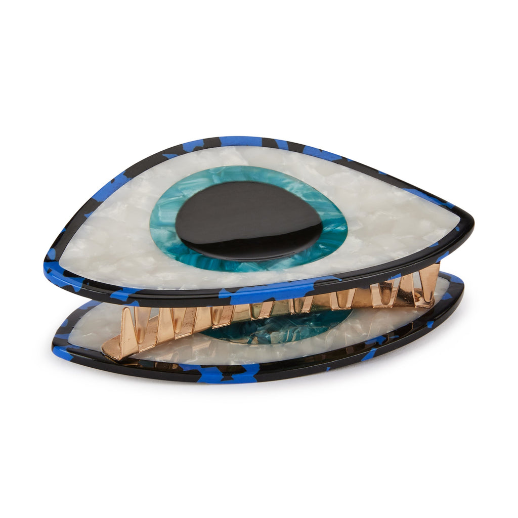 Solar Eclipse Hair Clip - Evil Eye
