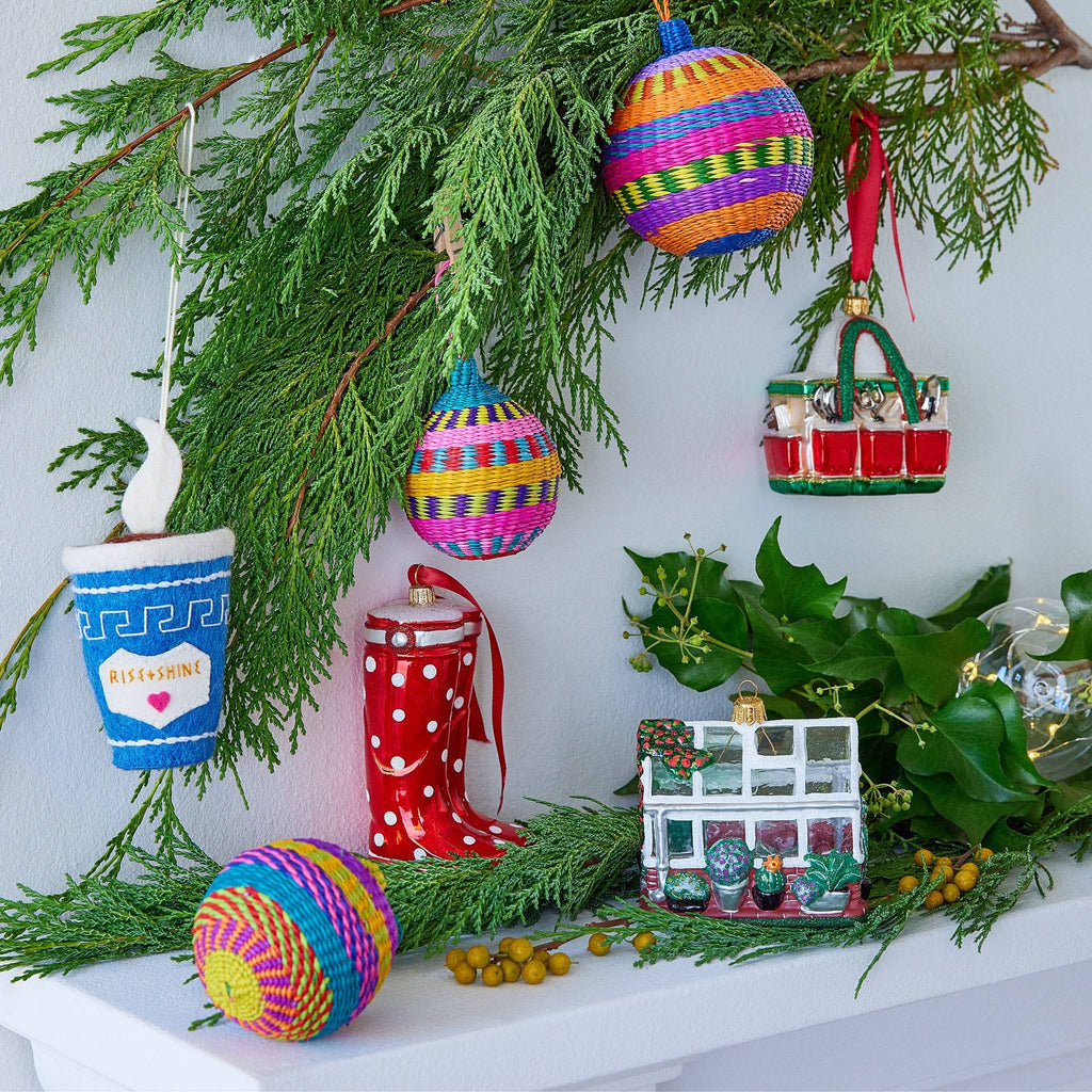 NYC Felt Ornament - Coffee