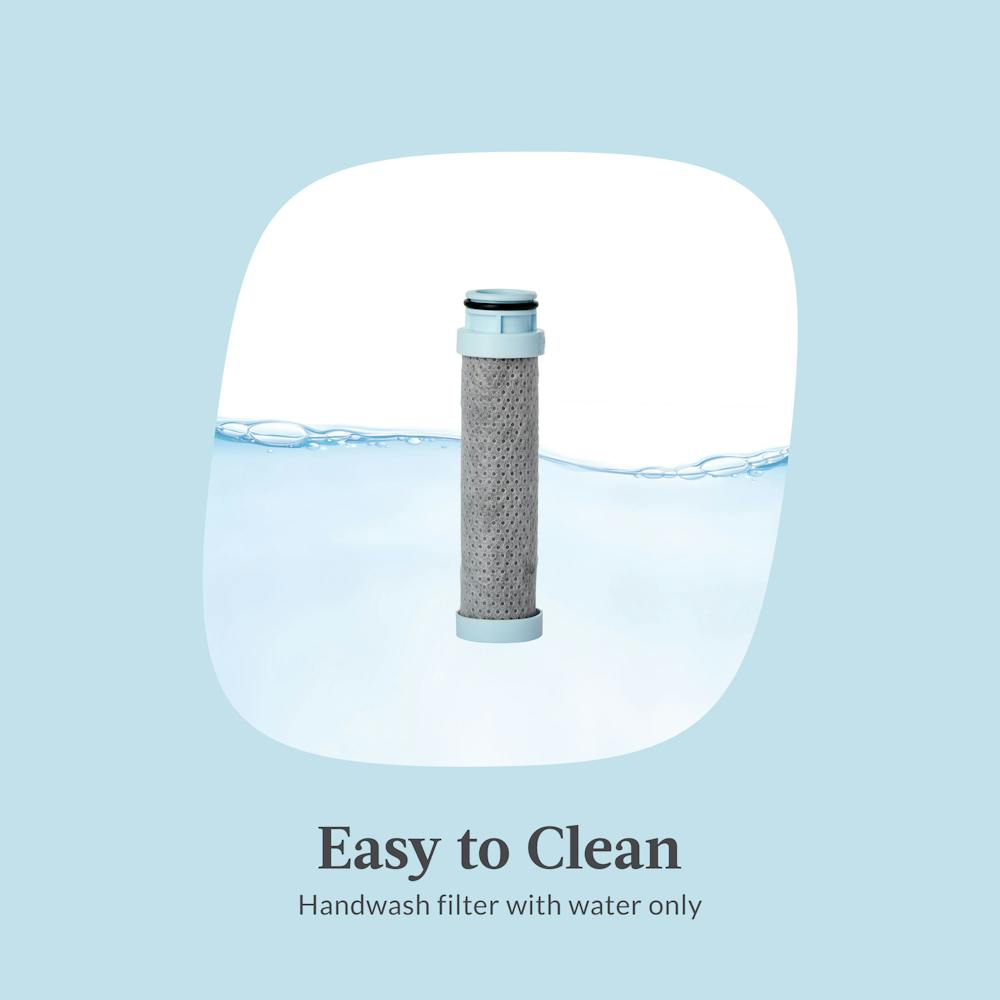 Contigo® Replacement Filter for Wells Water Bottle with Filtration Straw, 1-Pack - Purity