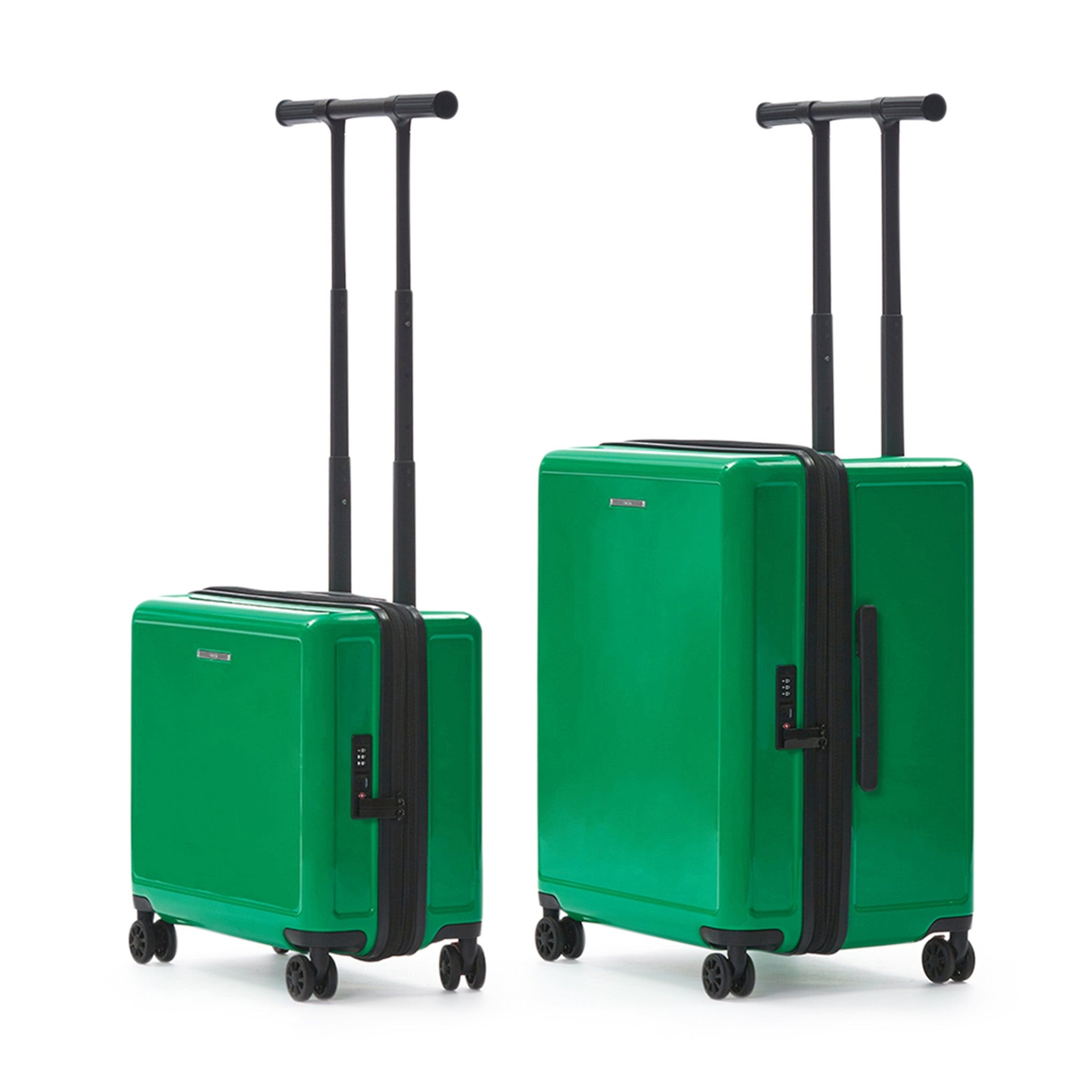 Square Expandable Suitcase with TT Handle - Carry-On