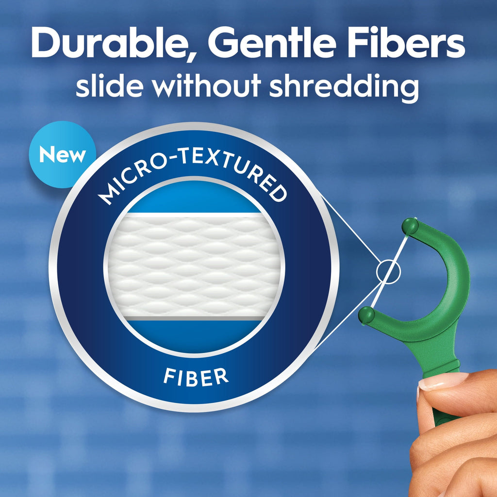 Floss, Glide Mint Dental Floss Picks with Long Lasting Scope Flavor, 75 Picks