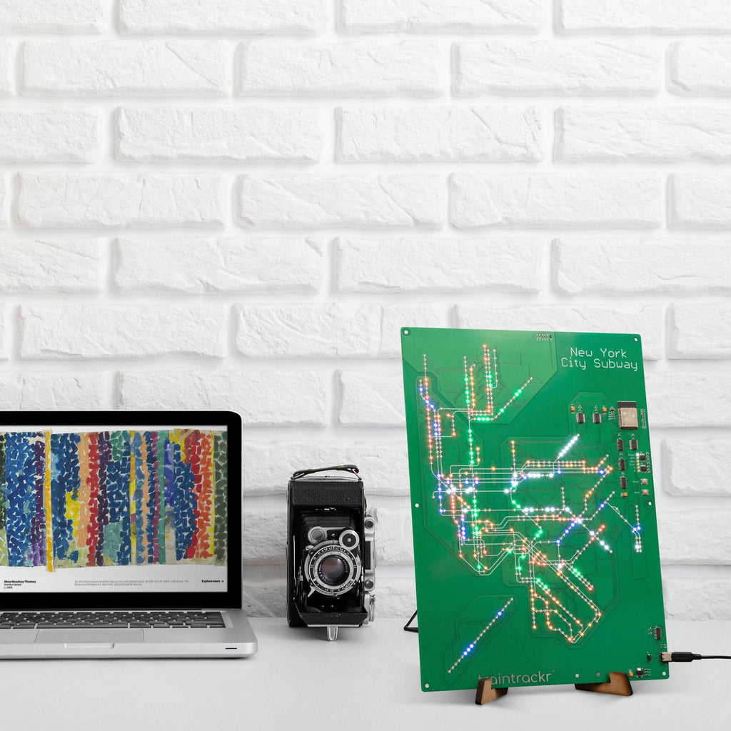Traintrackr NYC Subway Circuit Board 2.0