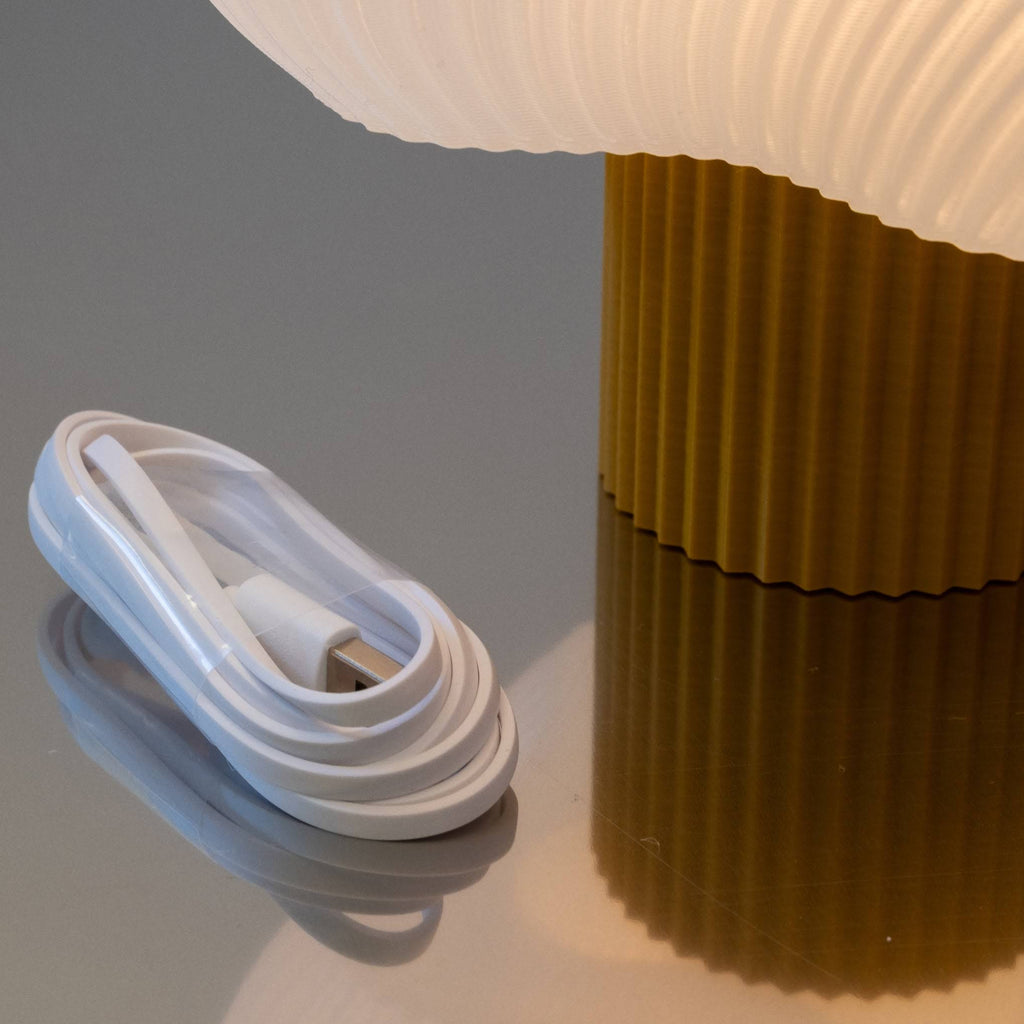 Soft Serve 3D-Printed Lamp - Cloudberry