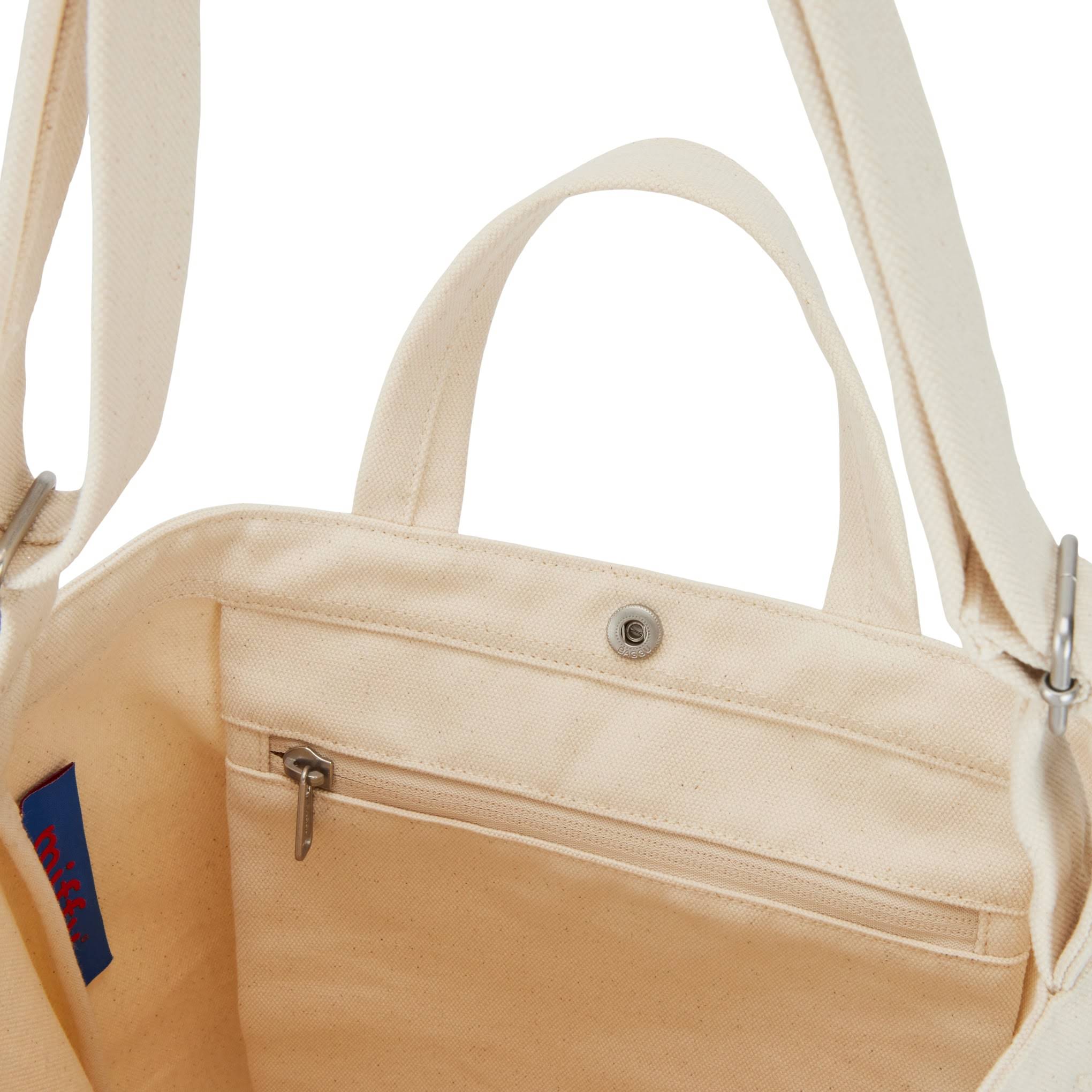 MoMA Miffy Baggu Recycled Cotton Zip Duck Bag