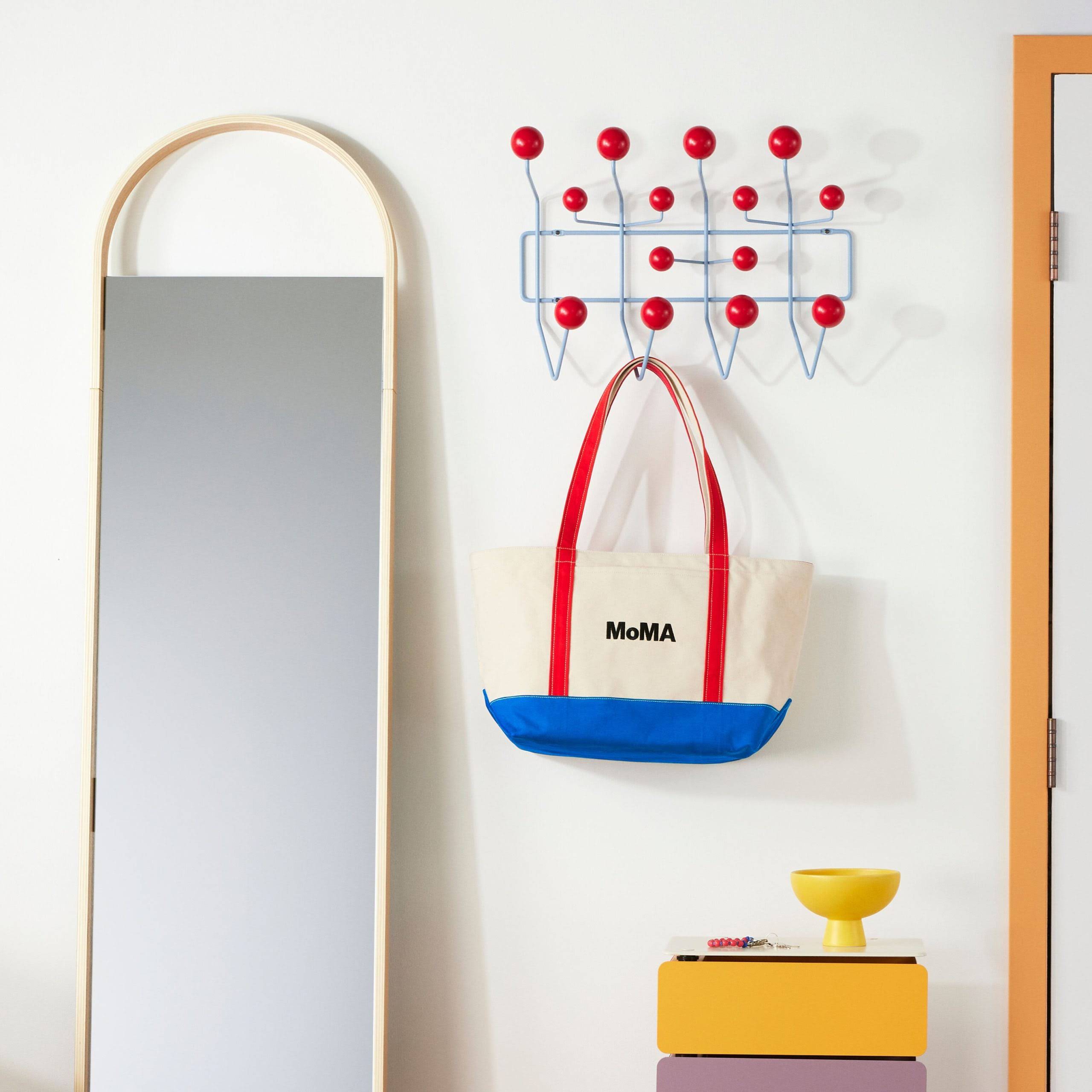Eames® Hang-It-All Coat Rack from Herman Miller - Red/ Blue
