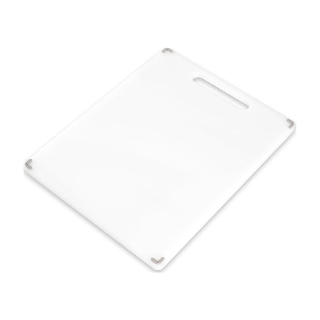 (3 pack) 8.5"X11" Non-Slip Poly Cutting Board, White Color