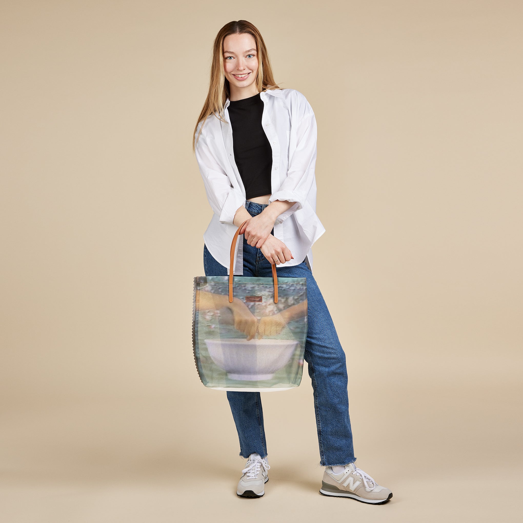 Joan Jonas Rachel Comey Mesh Tote - Forest
