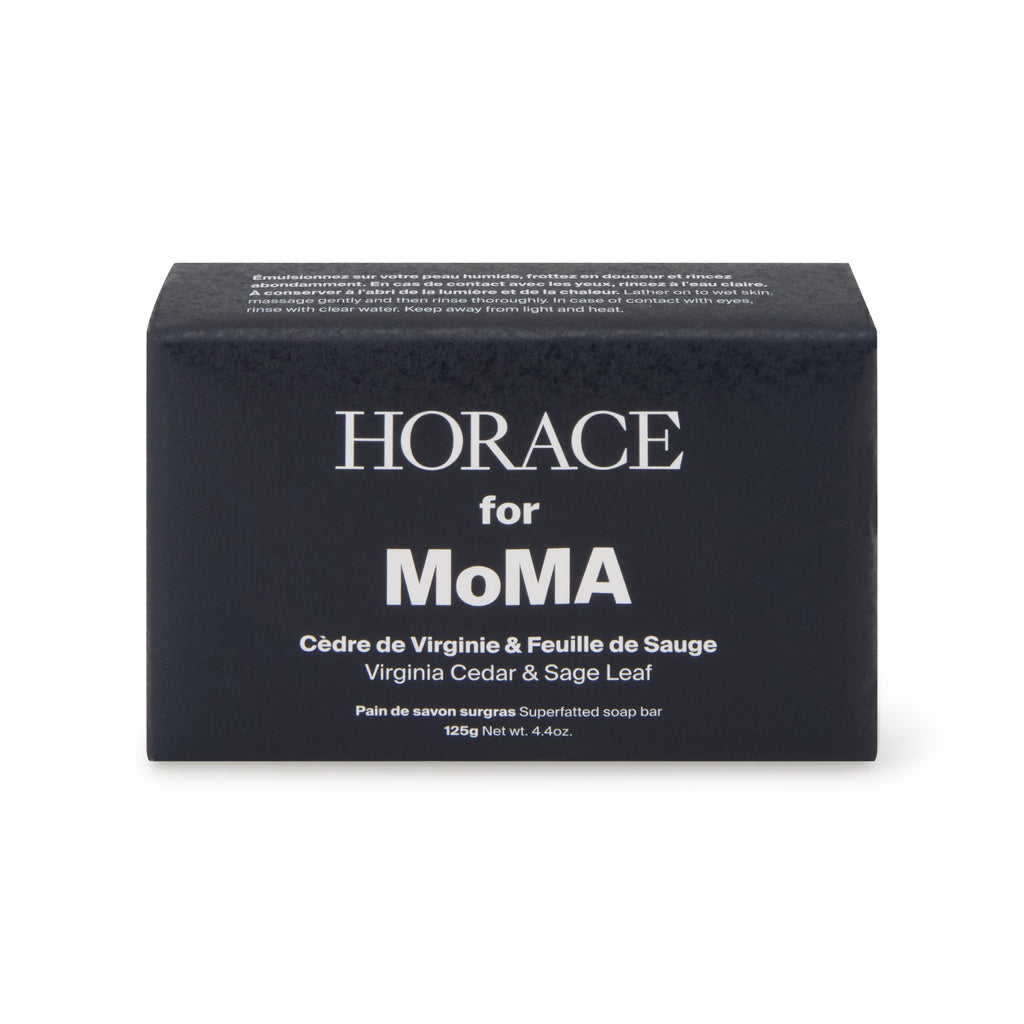 Horace MoMA Superfatted Soap Bar - Virginia Cedar &amp; Sage Leaf